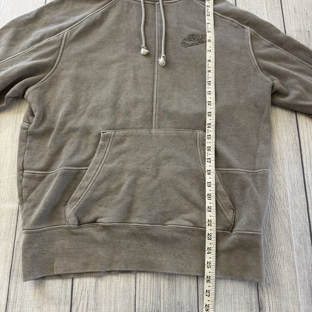 Nike Sportswear Fleece Pullover Hoodie Sweatshirt Stone DM5614-289 Size‎ Small